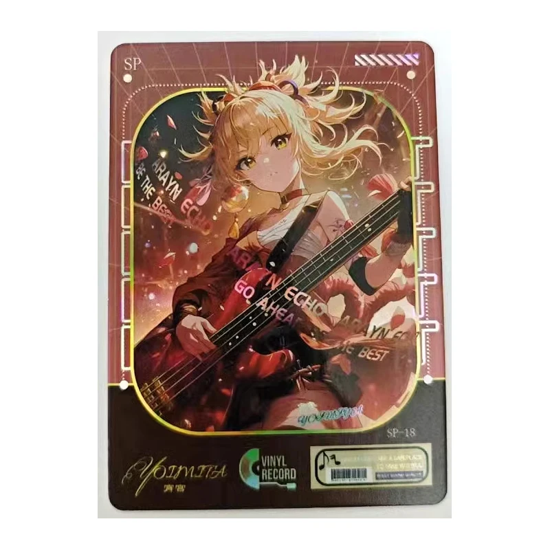 Anime Goddess Story SP Series Collection Cards Hatsune Miku Yae Miko Kafka Nahida Ganyu Furina Birthday Gifts Children\'s Toys