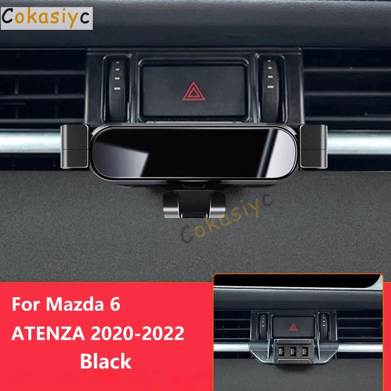 Auto-Handyhalterung für Mazda 6 ATENZA 2022 2021 2019 Raptor Halterungen Halterung GPS-Ständer Drehbare Unterstützung Zubehör