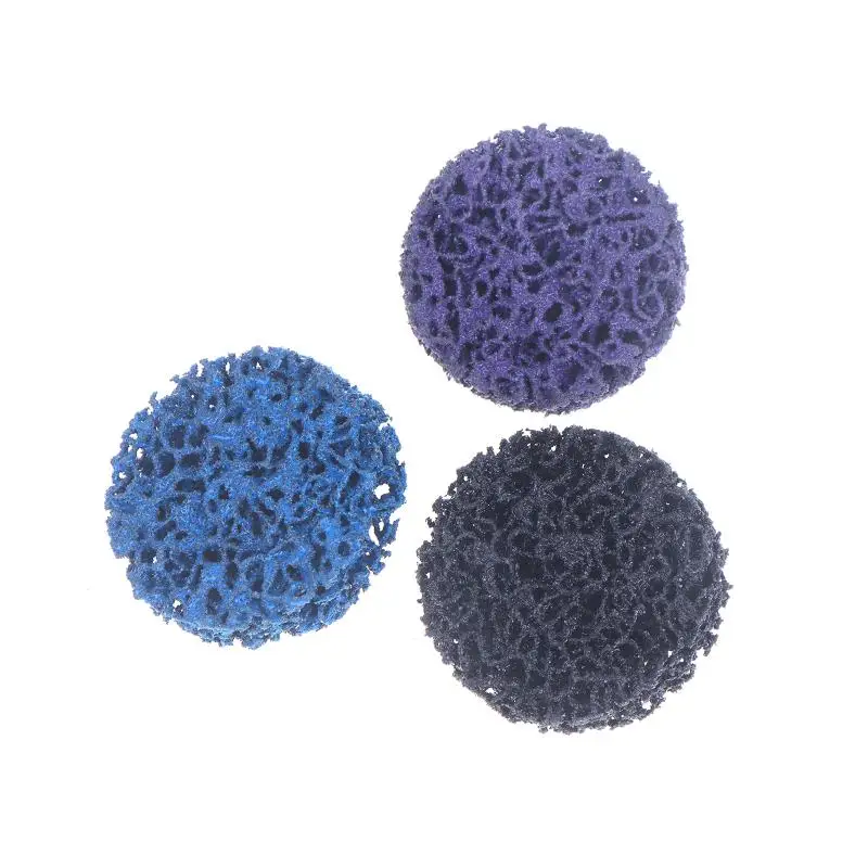 5 قطع عزم الدوران الأسود الماس الرمال القرص دوامة زر الرمال القرص إزالة الطلاء سطح تلميع دوران الملحقات