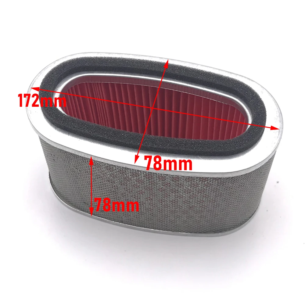 Motorcycle Engine Air Intake Filter Cleaner For Honda Shadow 400 750 ACE Deluxe Spirit VT400 VT750 97-03 Motorbike Air Filter