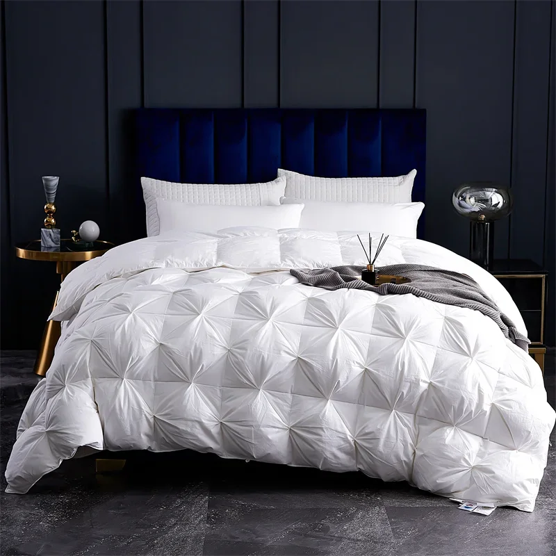 AI WINSURE-Down Alternative Comforter, Queen Duvet, Winter Warm, Soft Fluffy, 200x230, Breathable, All Season, Dropshipping