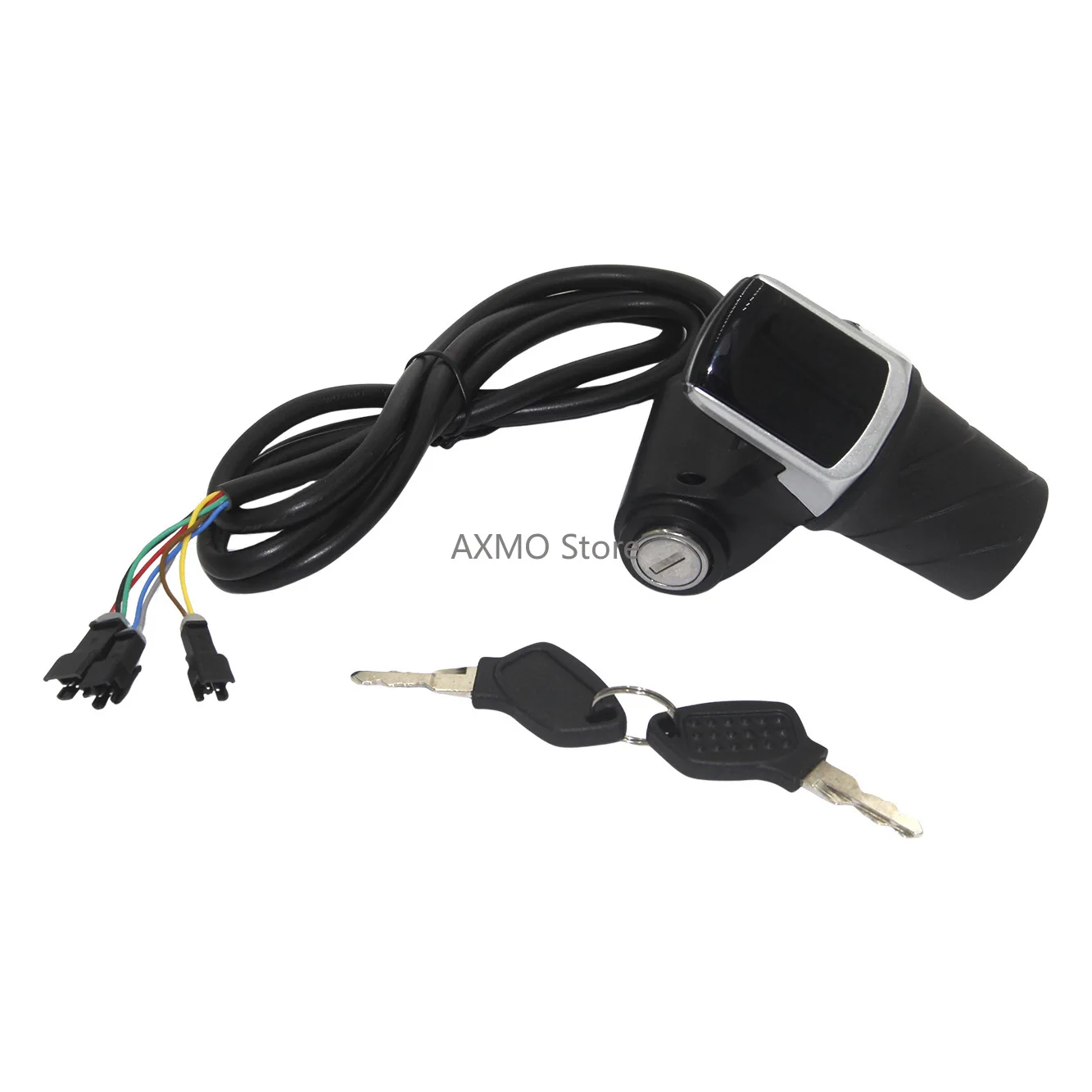 

Speed Control Half Twist Grip Battery Display Lock Switch Throttle Handle for Fiido D1 D2 Electric Bicycle Accessories
