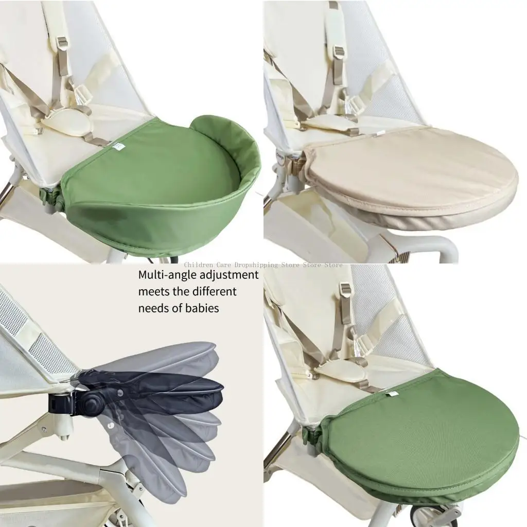 

Expandable Baby Strollers Leg Rest Adjustable Handlebar for Safe Travel Solution