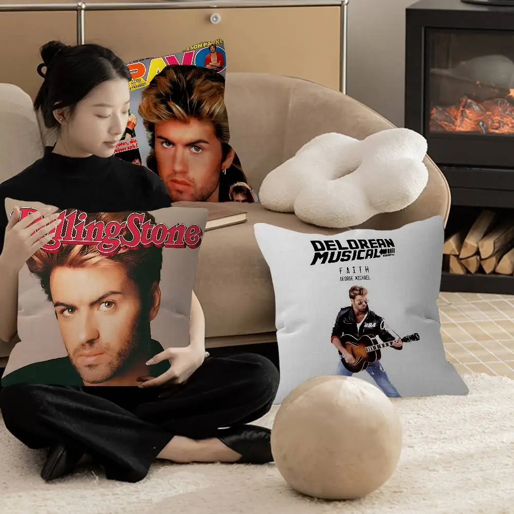 Home Decor G-George Michael Pillowcases Home Bedding Decorative Pillow Cover Wedding Super Soft Pillow Case
