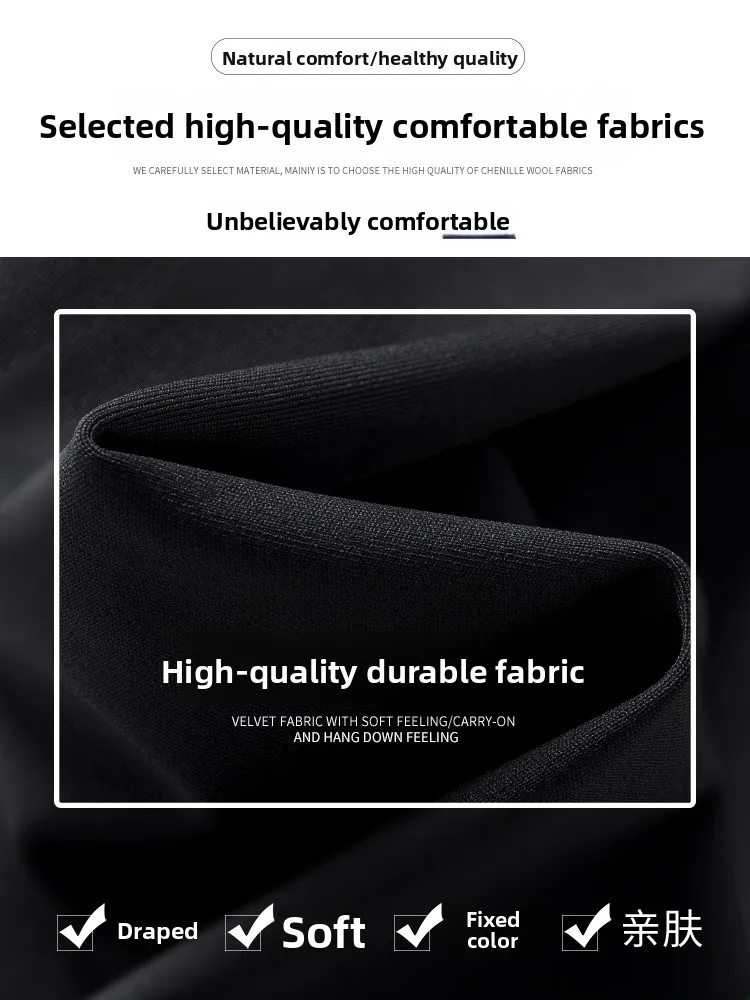 High Waist Draped Bla Fce Lined Yoga Dance Pants Women's Spring Autumn Winter Faion Trousers Commute Sle Korean Simple