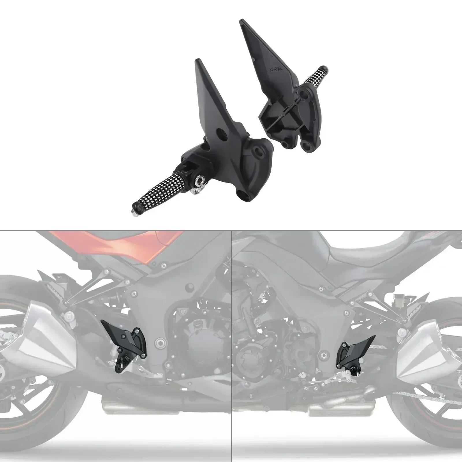 

Передние Подножки для Kawasaki Z1000 ZR1000 2010-2020