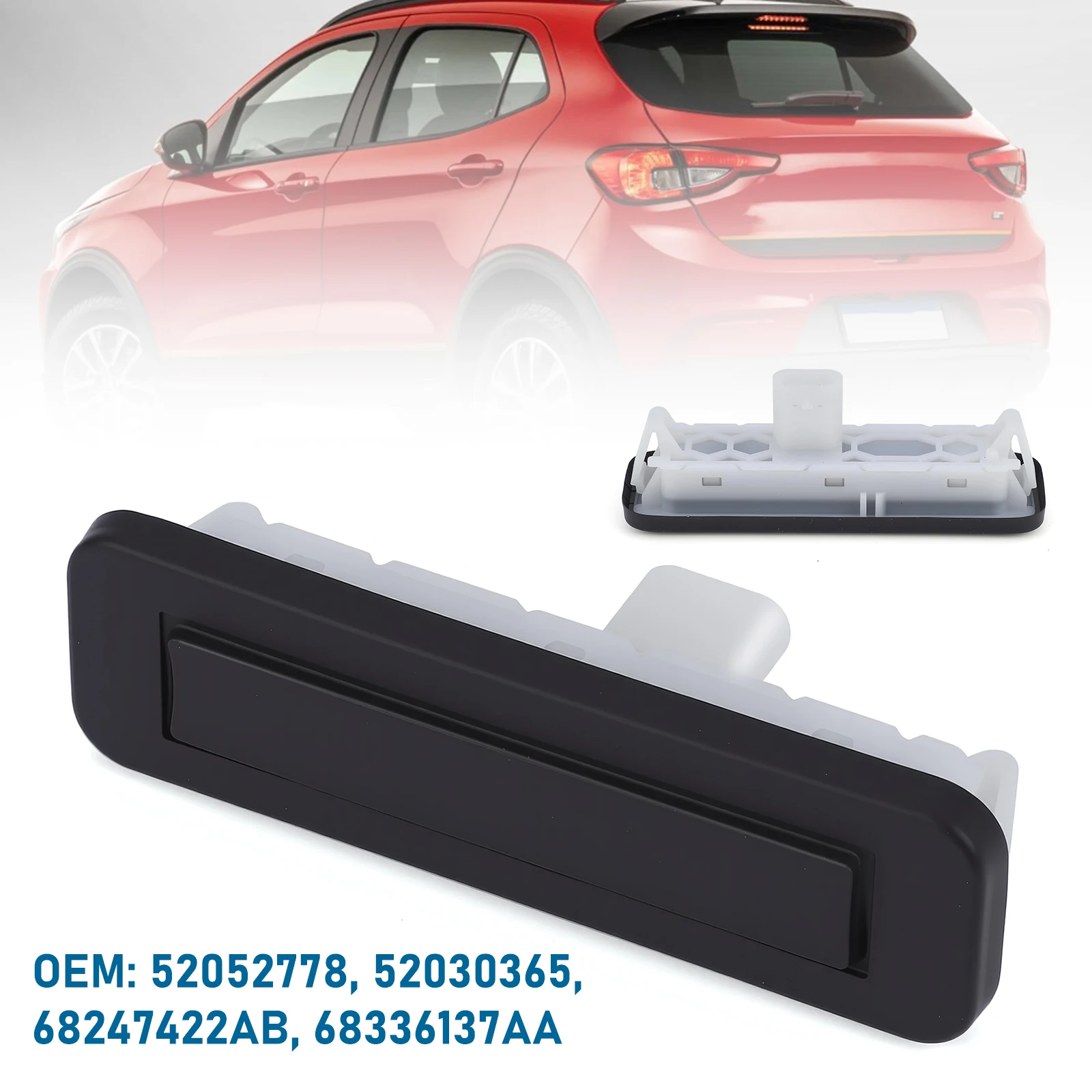 

Car Rear Trunk Opening Button Tailgate Lift Release Switch For Jeep Renegade BU 2016 L4 2.4L For Fiat Argo 68247422AB / 52052778