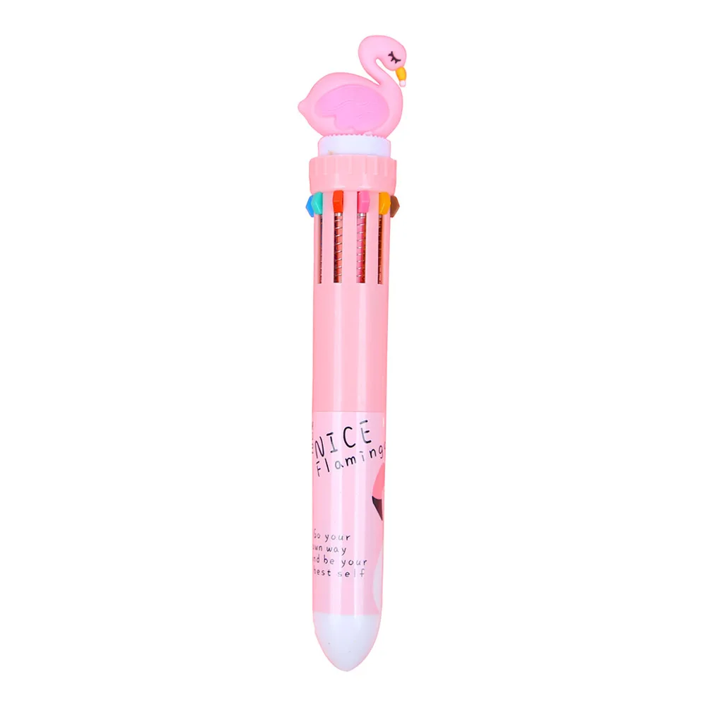 

10 Pcs Multicolor Ballpoint Pens Retractable 0 5mm Tip Smooth Writing Experience Ideal for Office Gifts
