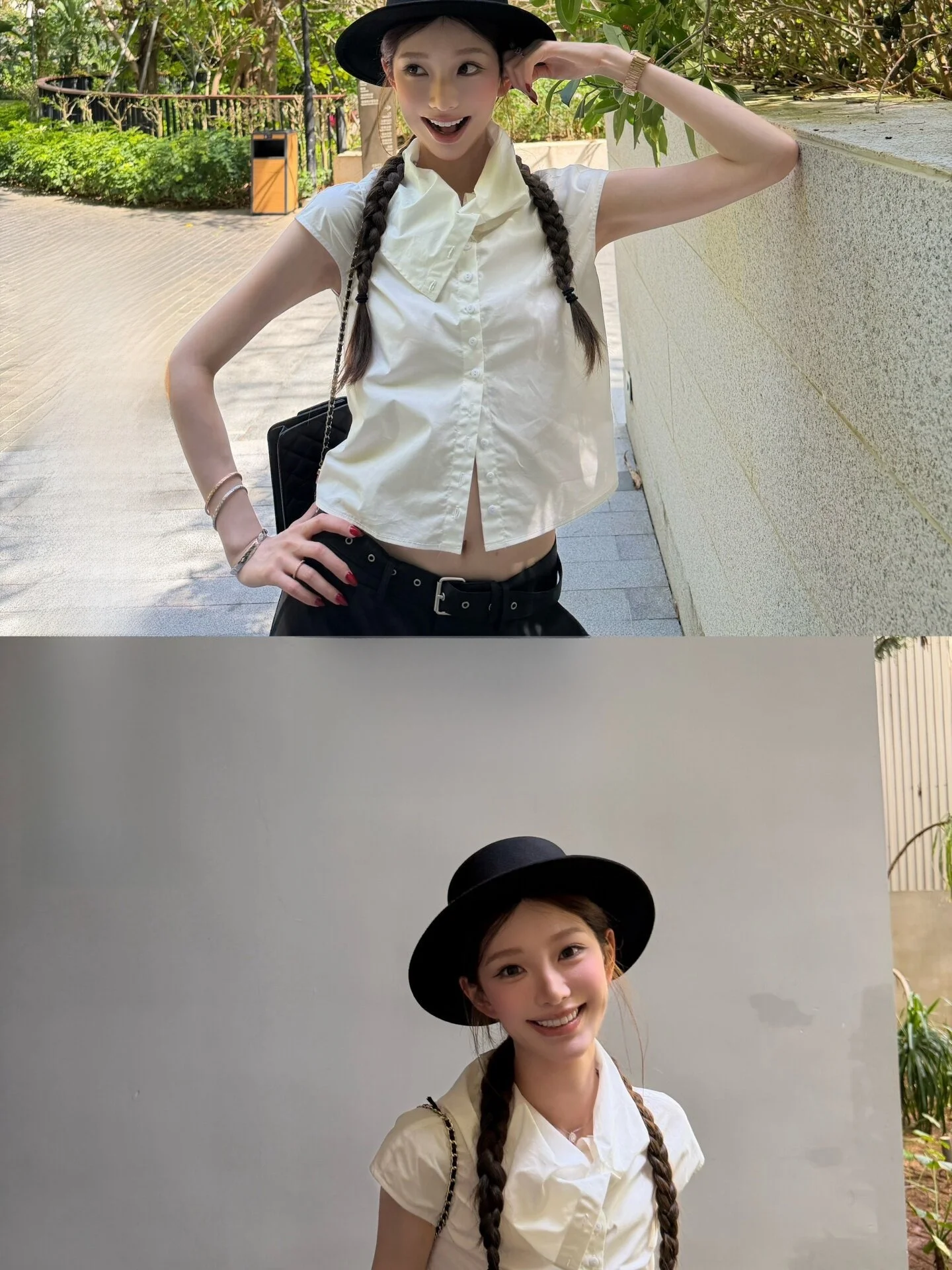 

Yangzifan Women's Cotton Casual Shirt Asymmetrical Design Adjustable Collar Sleeveless Top Breathable Lightweight Summer Fashion