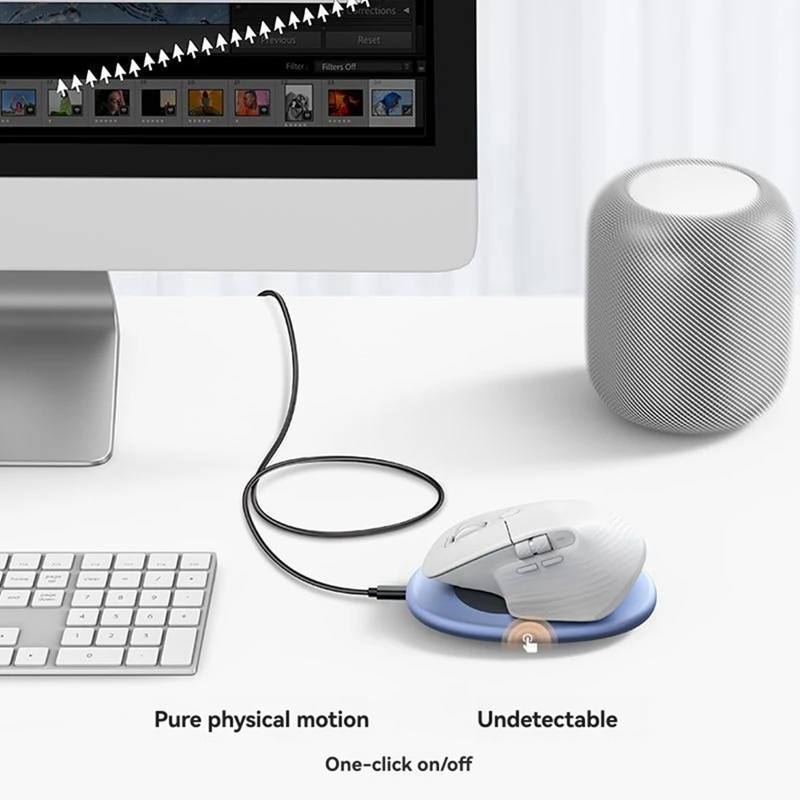 

Виртуальная мышь Mover Jitter Anti-Sleep для предотвращения блокировки экрана компьютера от движения автоматически на крючке Артефакт-ELEC