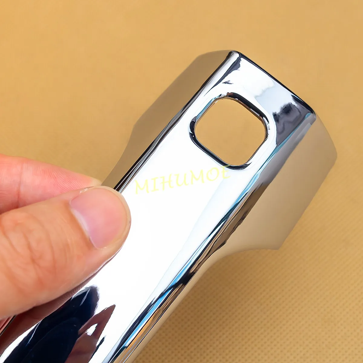 الكروم غطاء مقبض الباب قطاع الزخارف لميتسوبيشي أوتلاندر 2022 2023 2024 2025 اكسسوارات