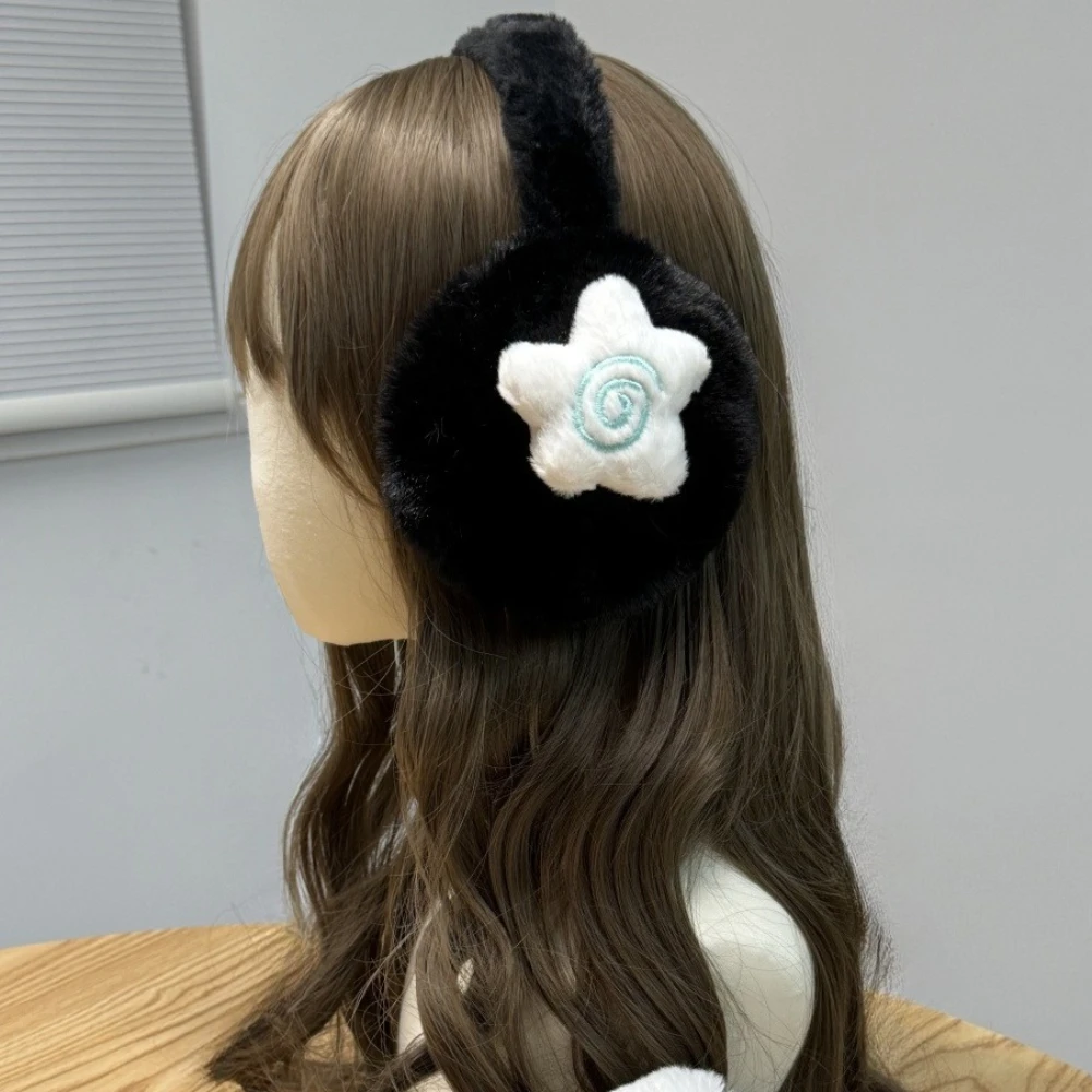 لطيف أفخم الأسماك مجلس غطاء للأذنين الكرتون سميكة Harajuku لوليتا سماعات لركوب الدراجات والتزلج الشتاء اكسسوارات الديكور