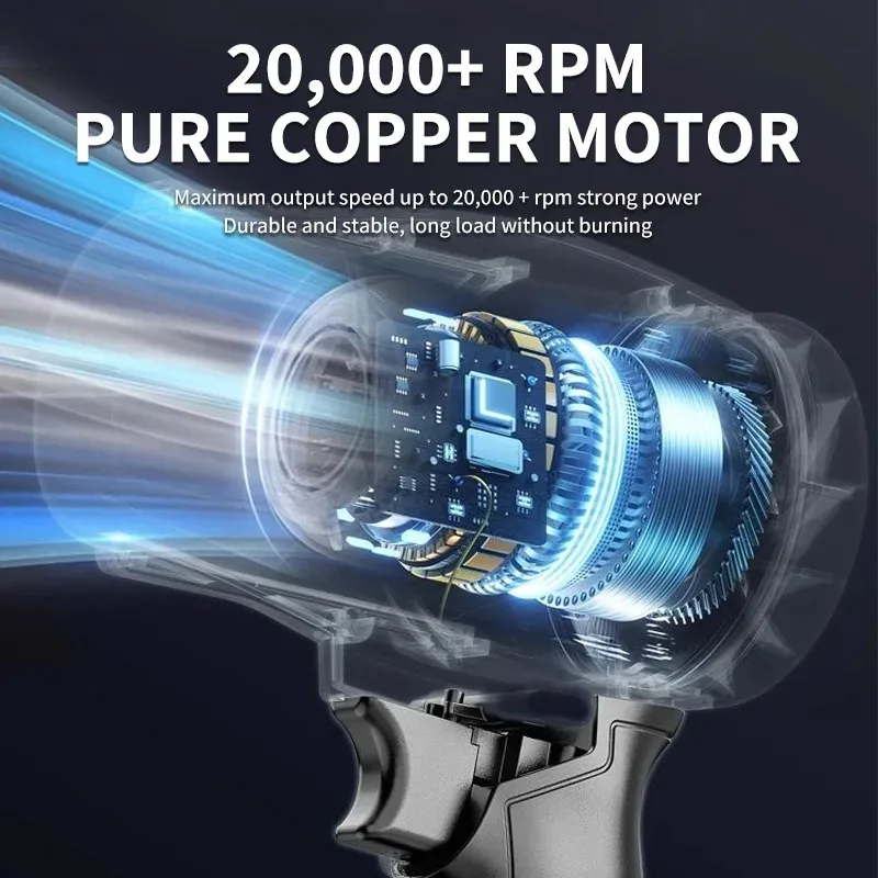 Makita-ventilador violento de 18V, ventilador Turbo Jet de 30000RPM, plumero de aire eléctrico, velocidad del viento, Turbo recargable con limpieza ligera para coche