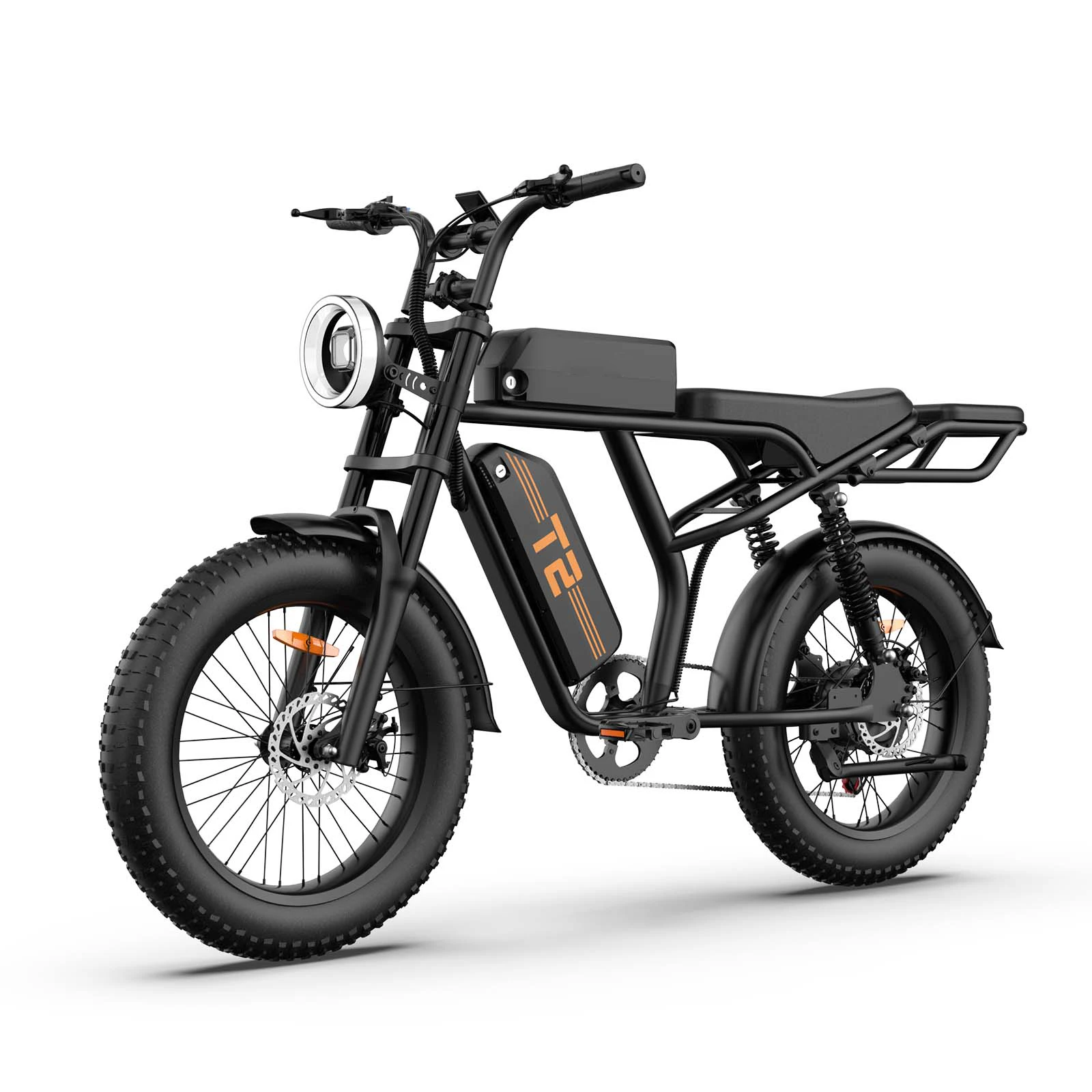 

URLIFE T2 Electric Bike 500W Motor 48V15.6AH Battery Off-road E bike 20*4-Inch Fat Tire Adult outdoor cycling Electric Bicycle