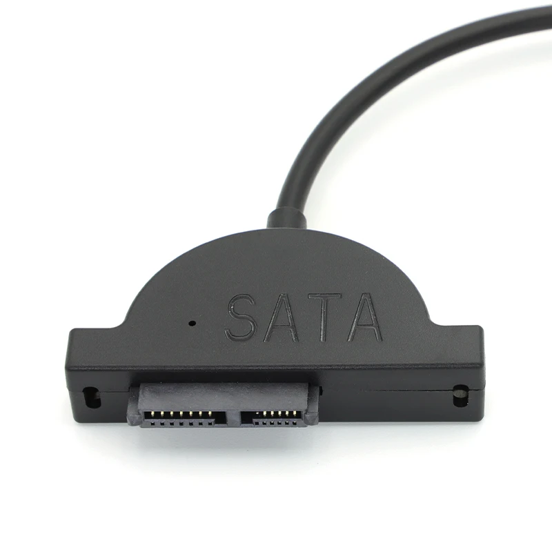 USB 2.0 to SATA 7+6 PIN Cable CD/DVD-ROM Drive Cord Optical Driver Adapter Data Transfer Cable For PC Laptop Notebook