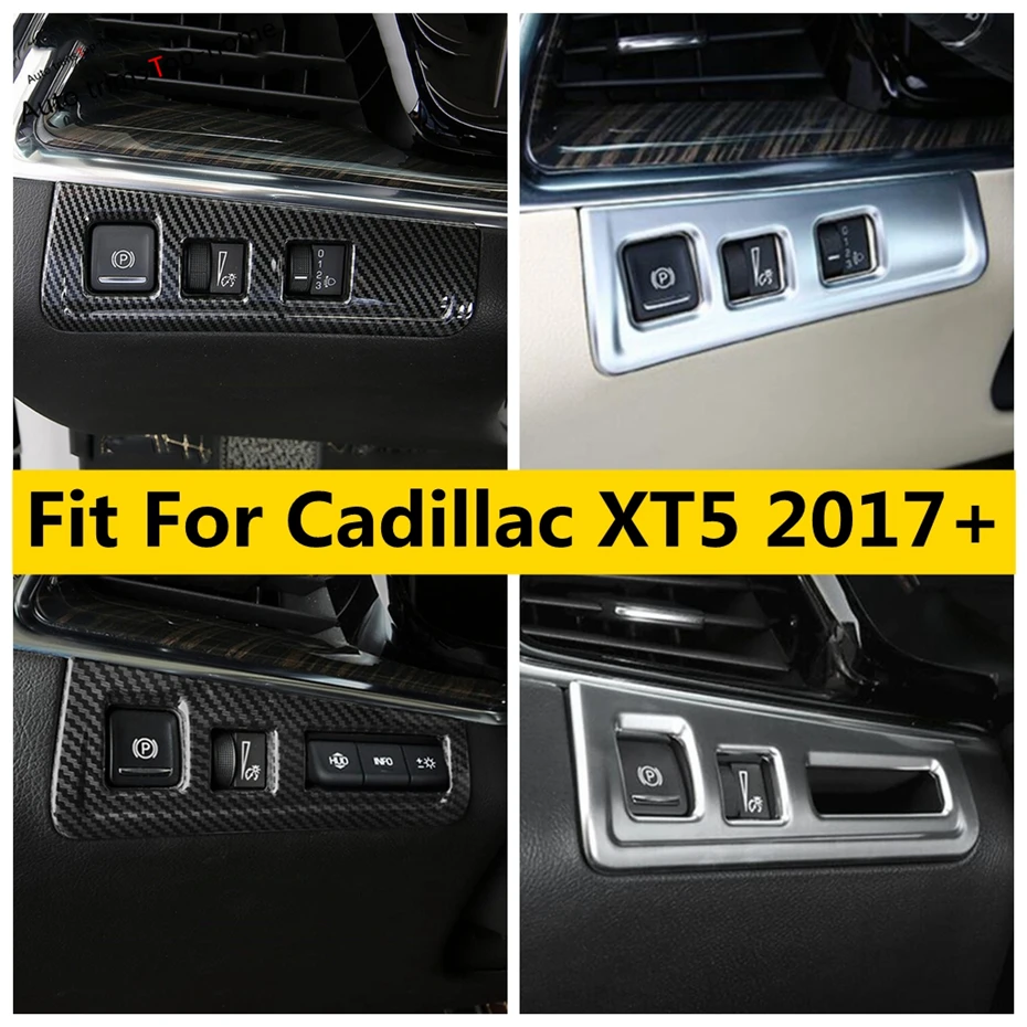 

Electrical Parking Handbrake Hand Decor Brake Frame Cover Trim Fit For Cadillac XT5 2017 - 2023 Car Accessories