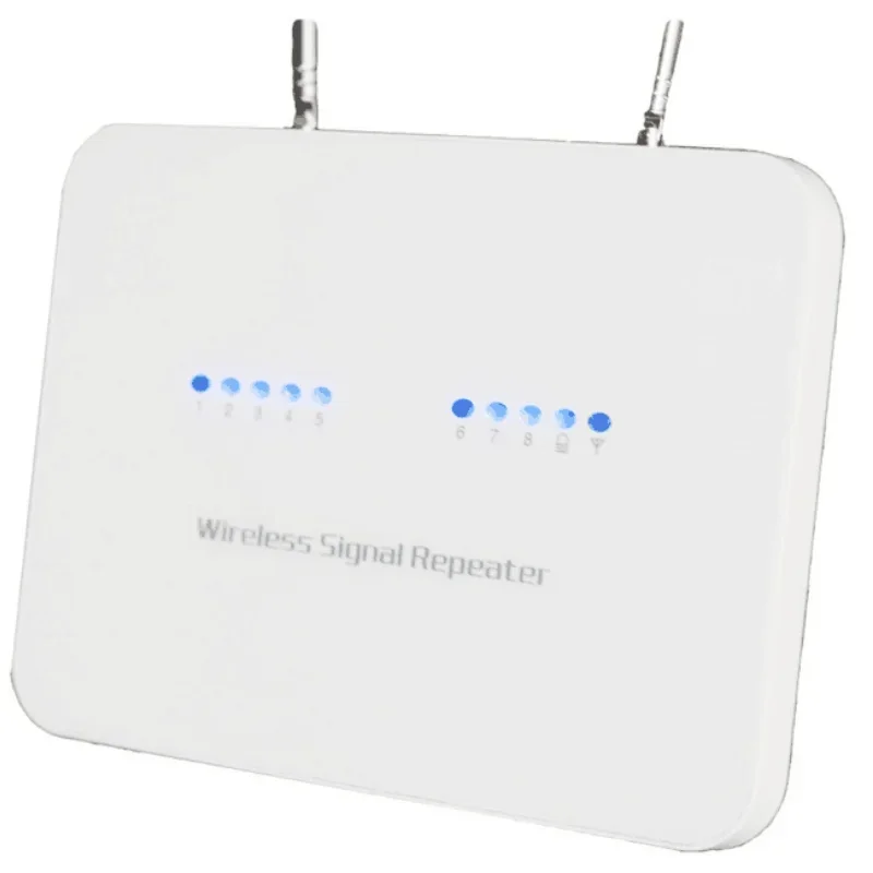 1 sztuka 433MHz bezprzewodowy nadajnik regenerator sygnału wzmacniacz wzmacniacz dla GSM PTSN WiFi dom włamywacz alarmowy System bezpieczeństwa