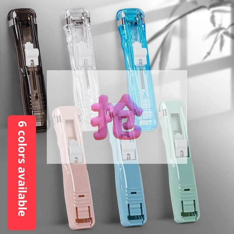 

Мини-степлер-зажим многоразовый, без следов, для бумаги, книг, файлов, офиса, школы, студентов, инструменты и принадлежности для переплета