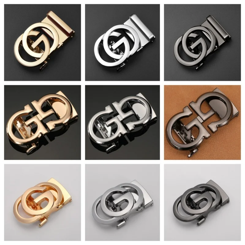 أبازيم معدنية منزلقة بحرف G متطابقة مع مشبك حزام 3.4 سم لأحزمة السقاطة 3.4 سم