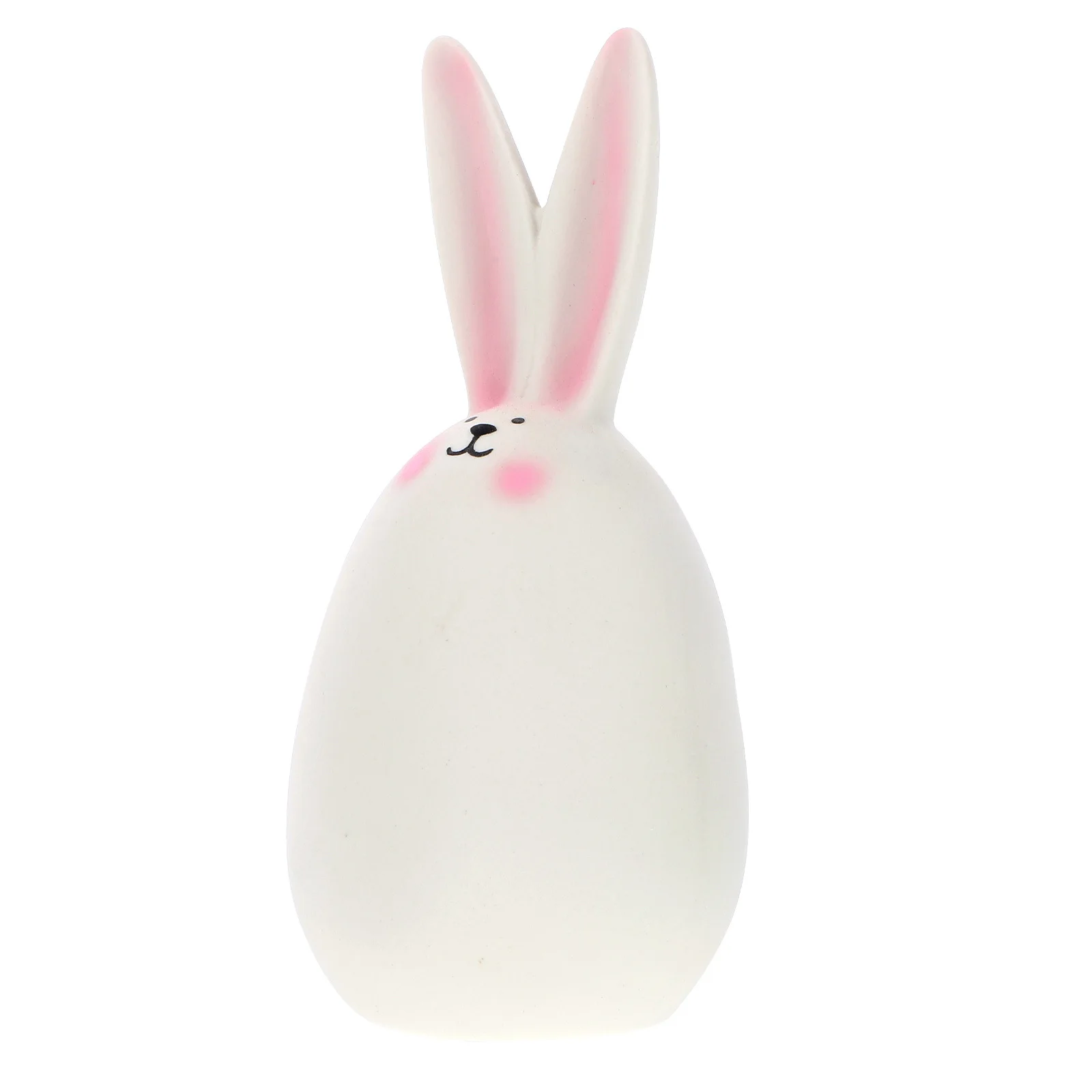 

1Pcs Ceramic Rabbit Adornment Blusher Design Artistic Decoration for Home Office Desktop Farmhouse Birthday Gift