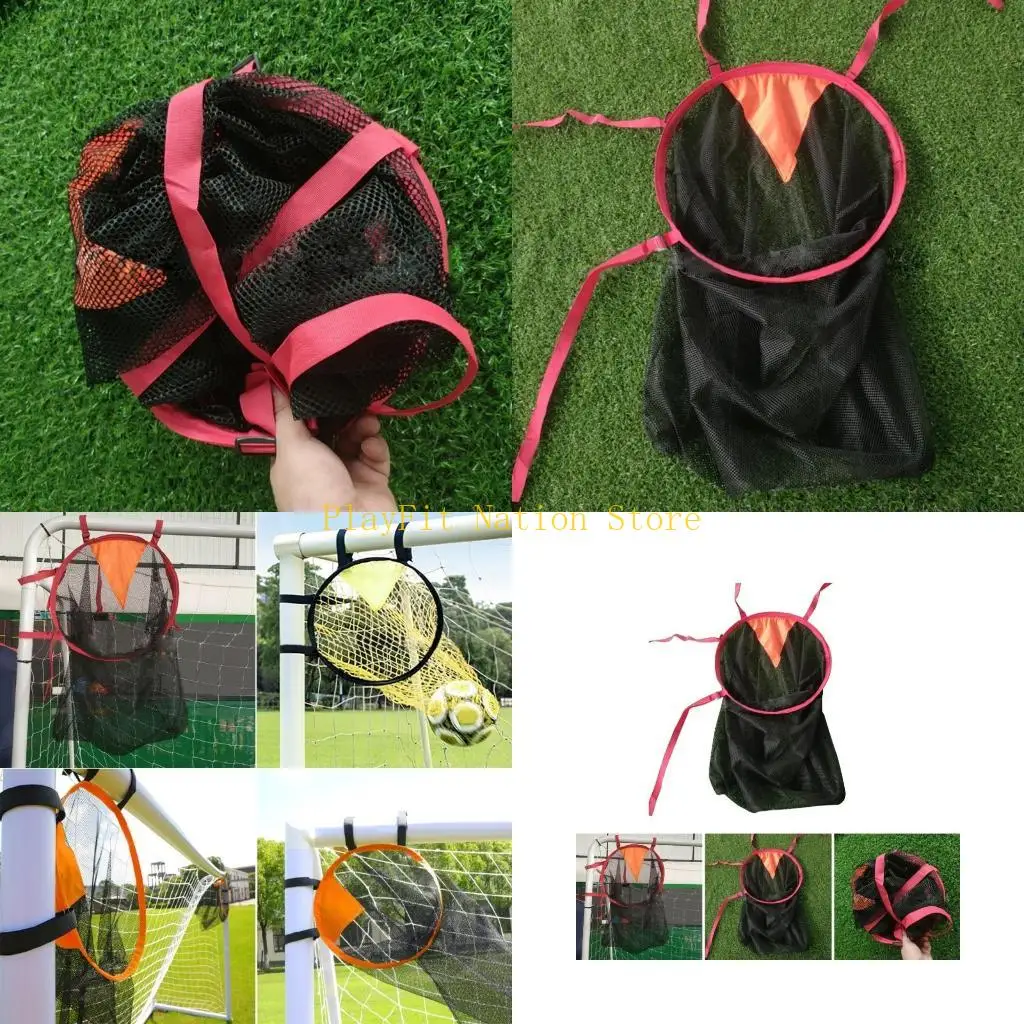 242F كرة القدم هدف التدريب على هدف Top Bins Soccer الهدف مع حزام قابل للتعديل