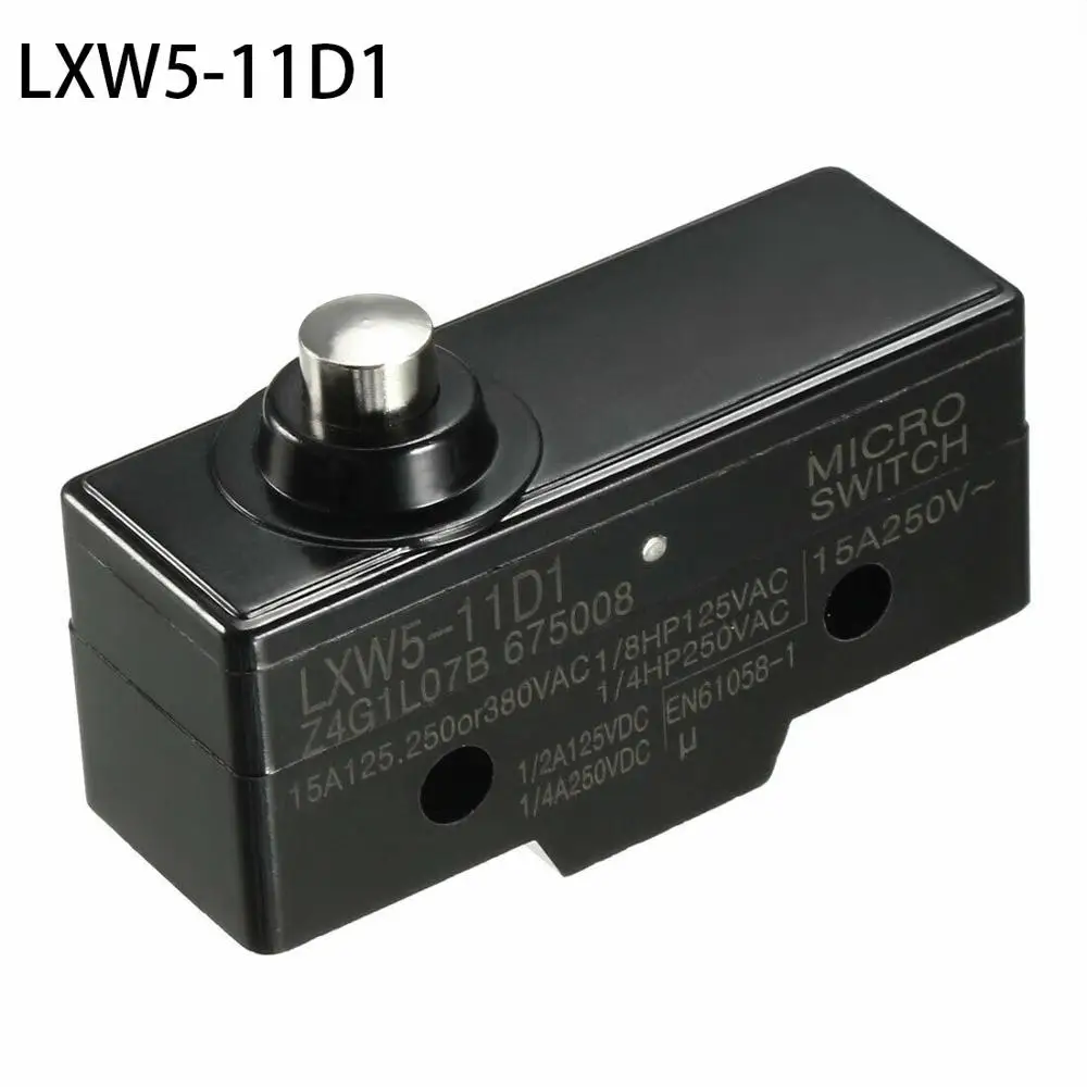 Limit Switch LXW5-11D1 Short Spring Plunger Screw Terminal 15A