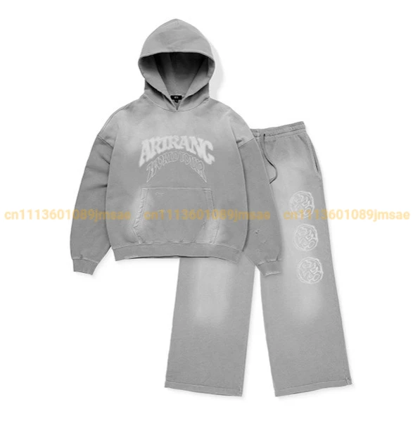 Moletom Esportivo Masculino Oversize Cor Cinza