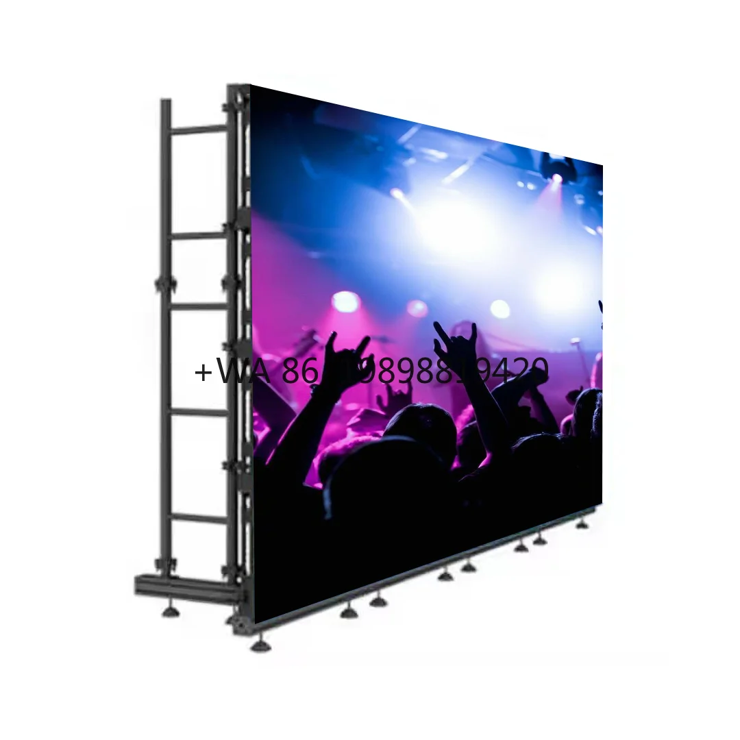 

Rental Display IP65 Waterproof 4000+ Brightness for Trade Shows Concerts Shopping Malls Outdoor P4.81 Full Color LED