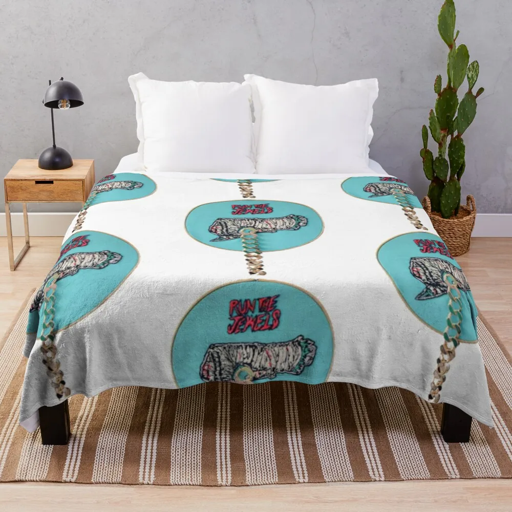 

Run the Jewels Throw Blanket heavy to sleep Bed Fashionable Luxury Thicken Decoratives Blankets