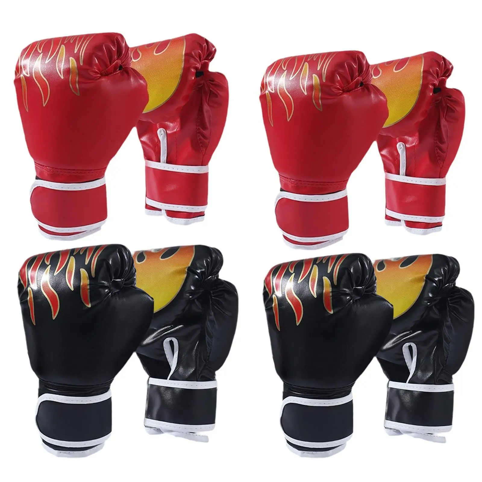 Boxing Gloves Kickboxing Gloves Shock Absorbing Practice Training Gloves Sparring Gloves for Grappling Sanda Muay Thai Sports