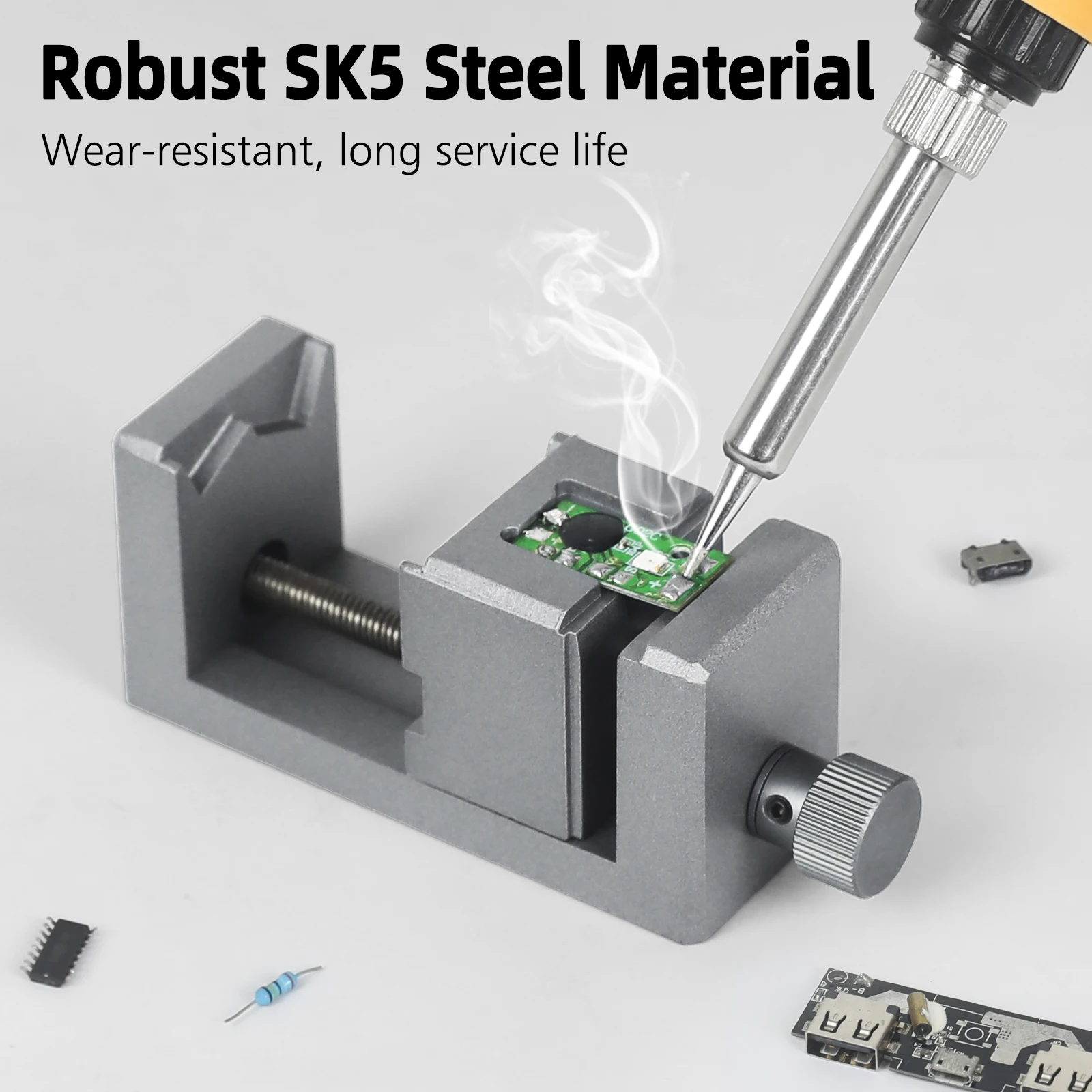 NEWACALOX Adjustable PCB Holder Circuit Board Holder Helping Hand Soldering Repair Tool for Soldering/Desoldering Repair Tool