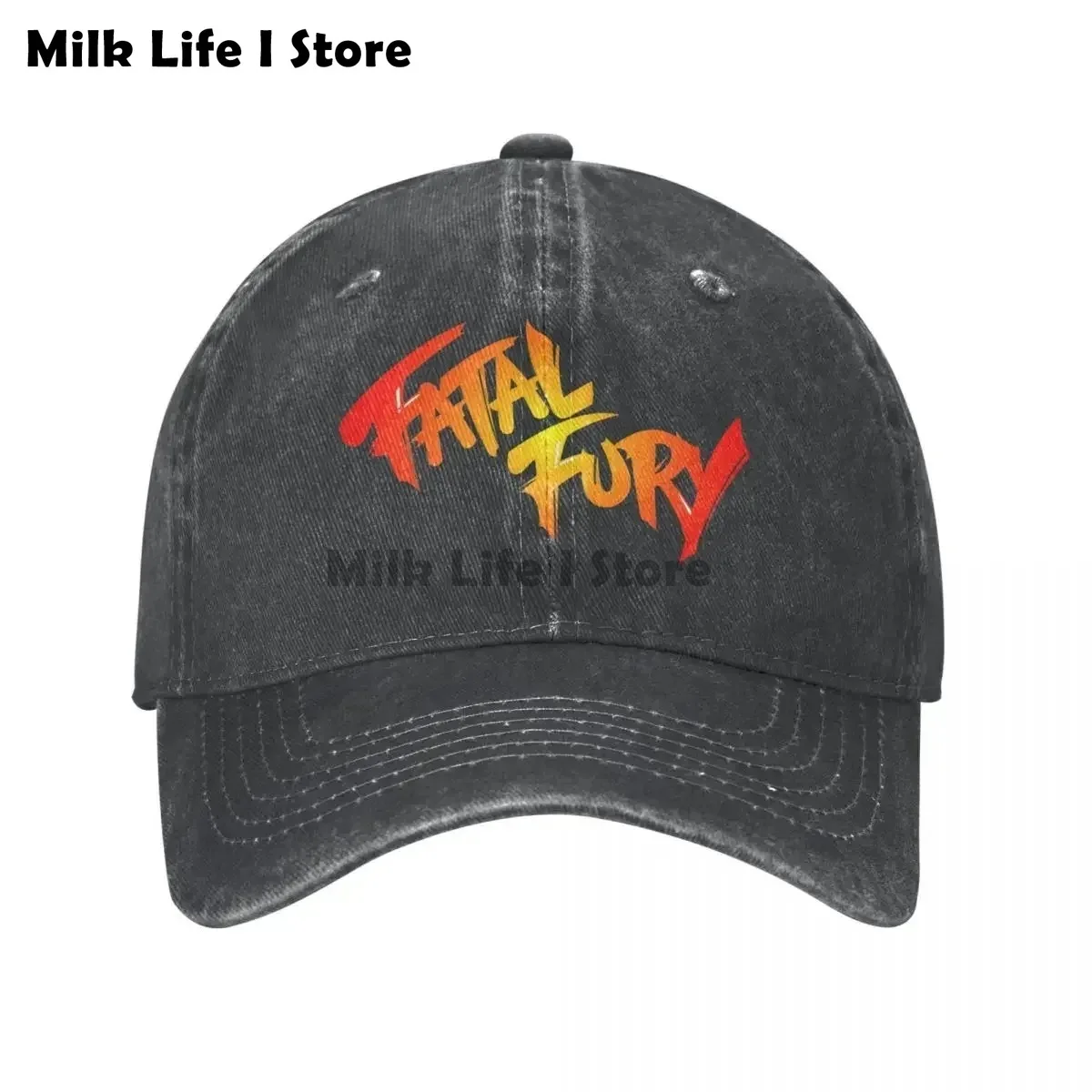 F-Fatals Furys  Baseball Cap King of Fighters Hunting Camping Trucker Hat Hot Sale Unisex Men Vintage Design Cap