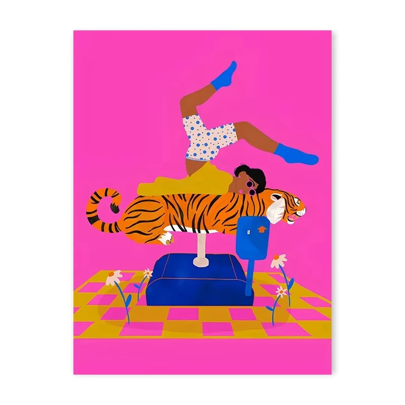 

Abstract Woman Sport 500/1000/1200/2000 PCS Jigsaw Puzzles Family Activity Games for Gameroom Bedroom Gifts