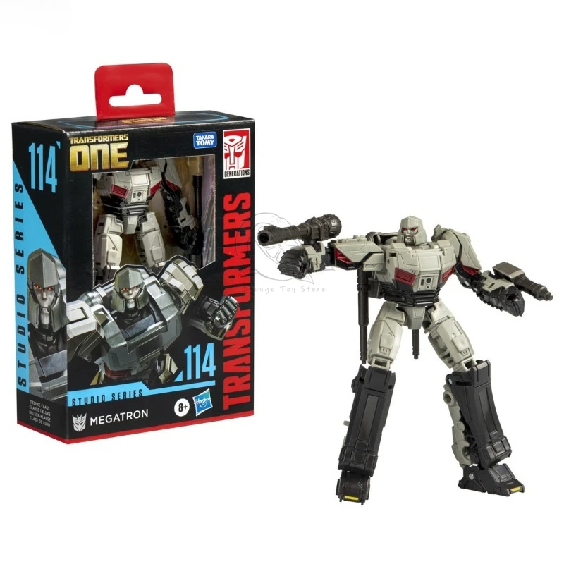 ในสต็อก Takara Tomy Transformers ของเล่น Studio Series Megatron รุ่นหุ่นยนต์คอลเลกชัน Action Figure ของเล่นของขวัญงานอดิเรก