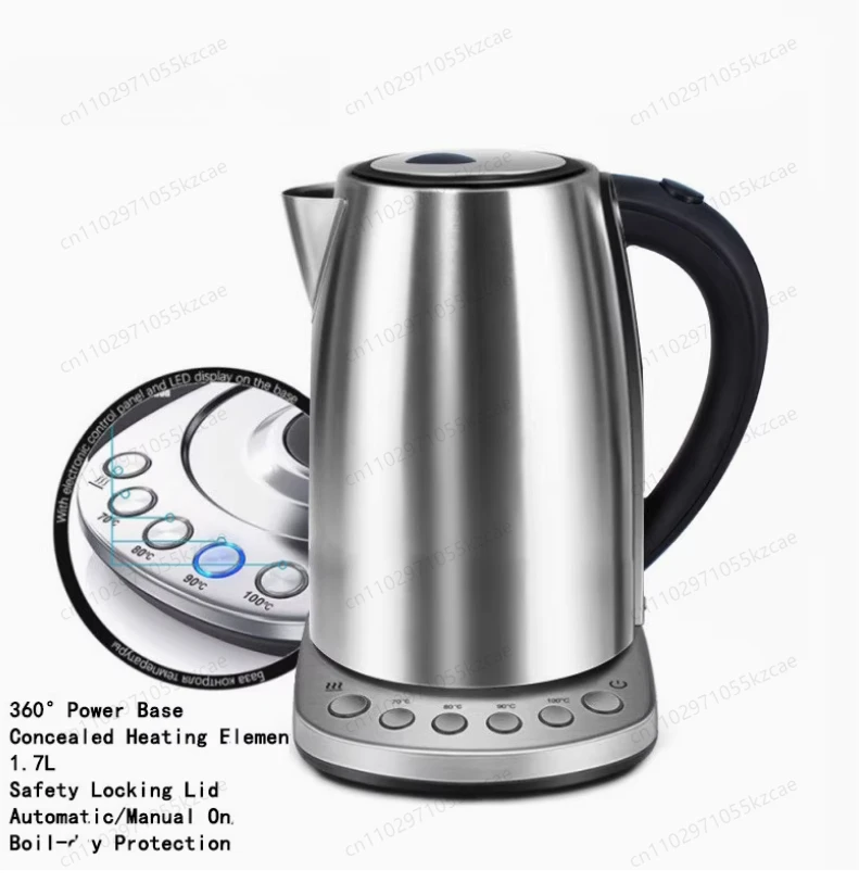 

1.7L Electric Kettle Tea Coffee Thermo Pot Appliances Kitchen Smart Kettle With Temperature Control Keep-Warm Function Sonifer