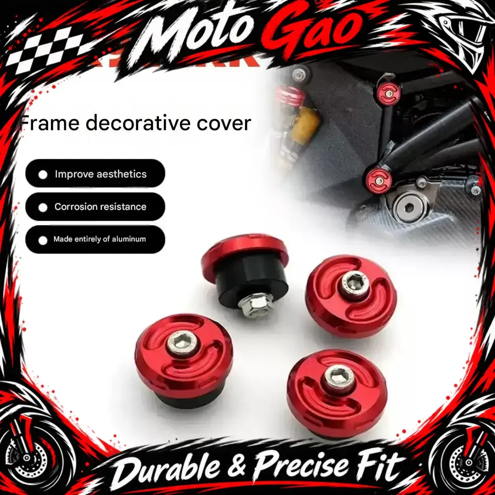 【Precise Fit】Compatible with QJMOTOR SRK921RR Super921 motorcycle modification parts: frame decorative screw caps