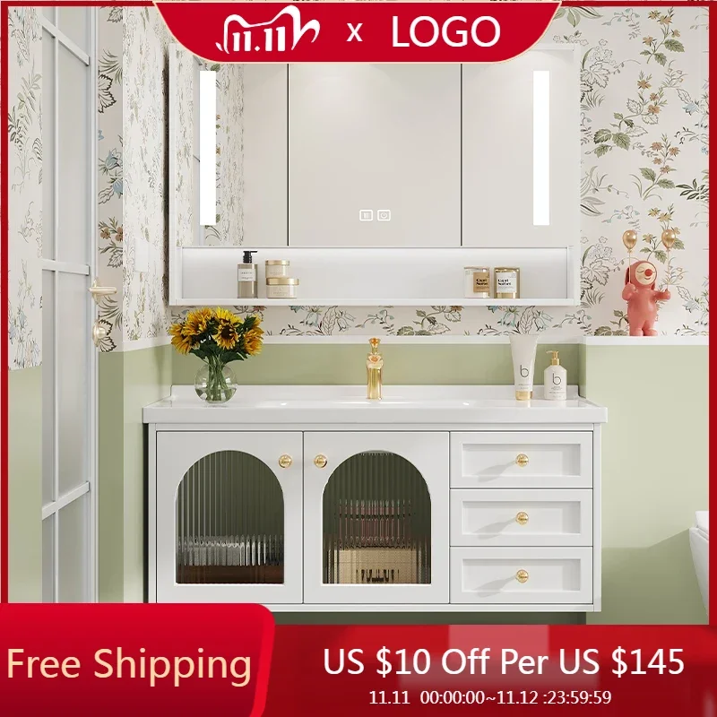 

Storing Wooden Bathroom Cabinets Makeup Dressers Shelves Closet Bathroom Cabinets Storage Vanity Mobili Per La Casa Furnitures