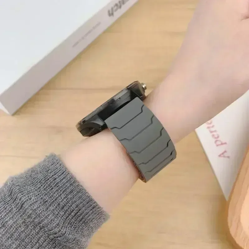 22mm Magnetisches Silikonarmband für Xiaomi Watch 5/S5 S4 S3 S2 S1 Pro Sportarmband für Xiaomi Watch 2Pro/Mi Color 2 Armband Correa – Detail 6