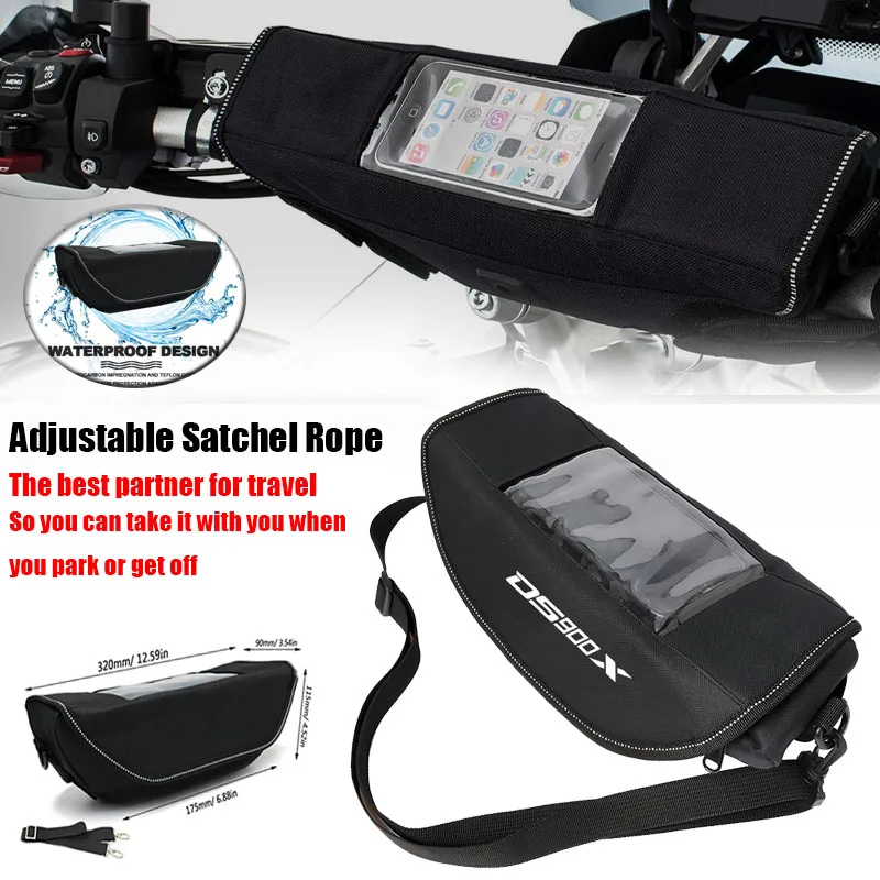 

Fit For Voge DSX 900 DS900X 2024 Motorcycle accessory Waterproof And Dustproof Handlebar Storage Bag navigation bag