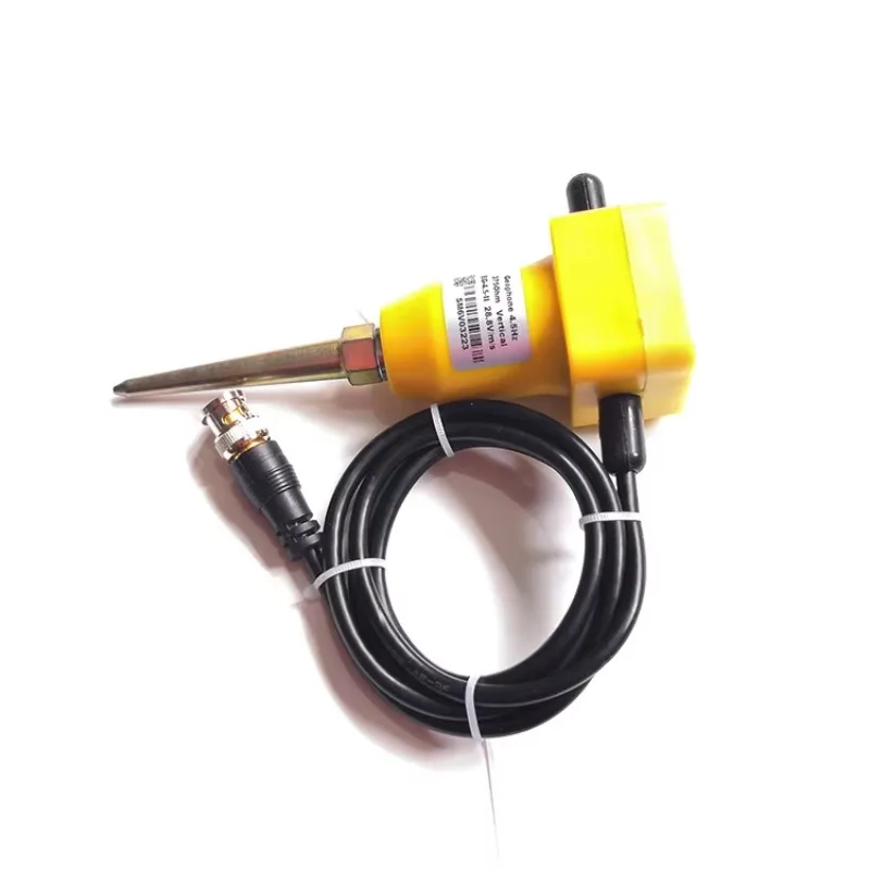 4.5hz Geophone Sensor Vertical with BNC Male Connector , Coaxial Shielded Cable, Jeofizik Jeofon 4.5 Hz String in stock