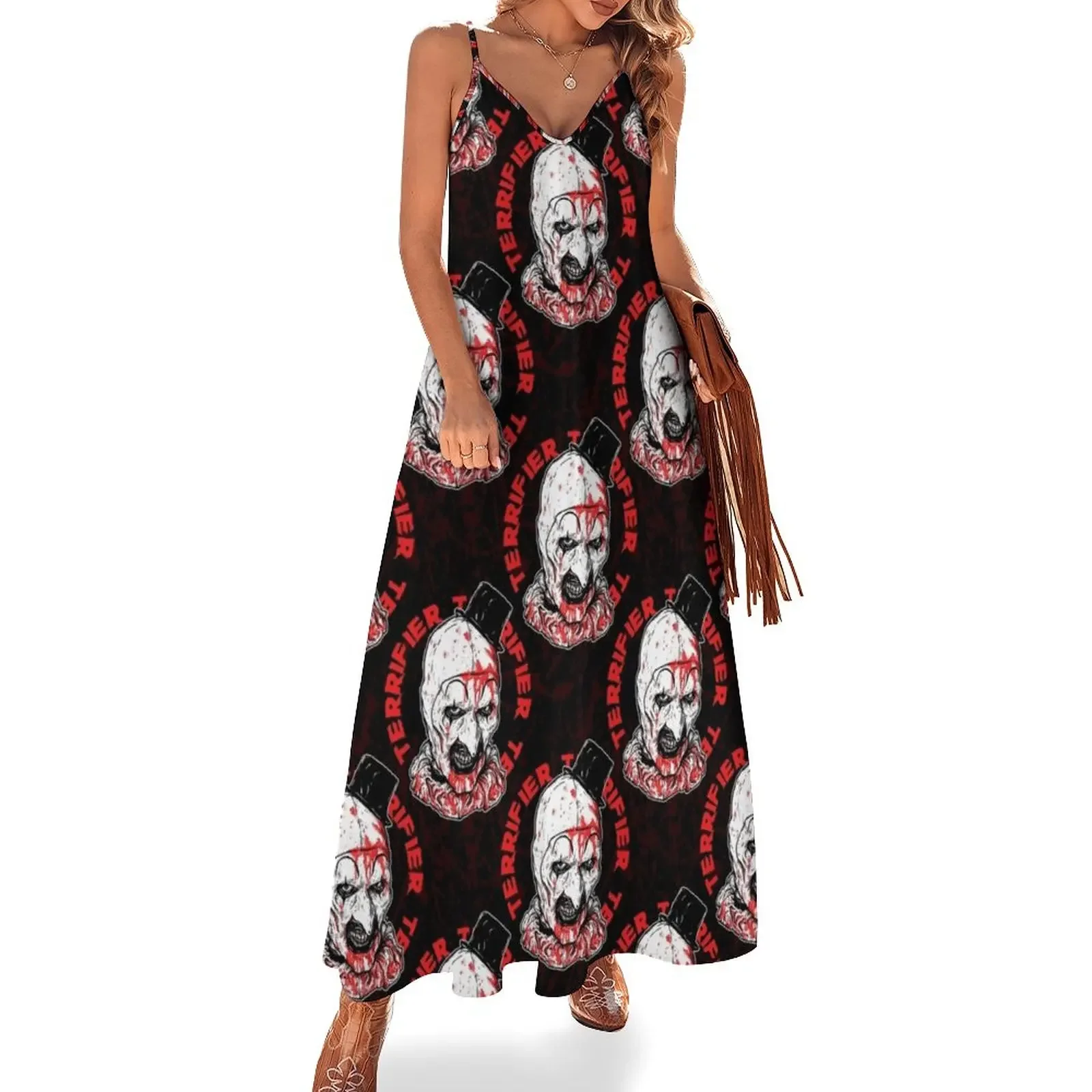 

Art the clown Sleeveless Dress Summer skirt Women's summer dresses Woman clothing prom dress 2025