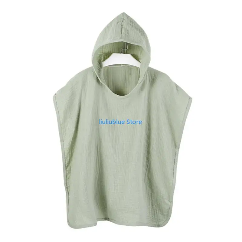 حمام القطن كيب منشفة منشفة استحمام تنفس البشكير لينة مقنعين بطانية الأطفال الرضع المعطف للأطفال الصغار الوليد 62CF