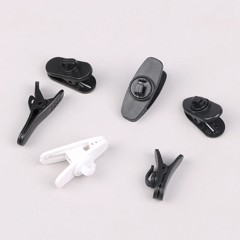 10PCS Earphone Cable Wire Clip Cord Collar Plastic Nip Clamp Organization Holder Headset Audio Line Protable