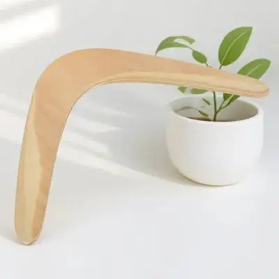 

1 шт. V-образный деревянный бумеранг для улицы, летающий диск, снаряжение для активного отдыха для мальчиков и девочек