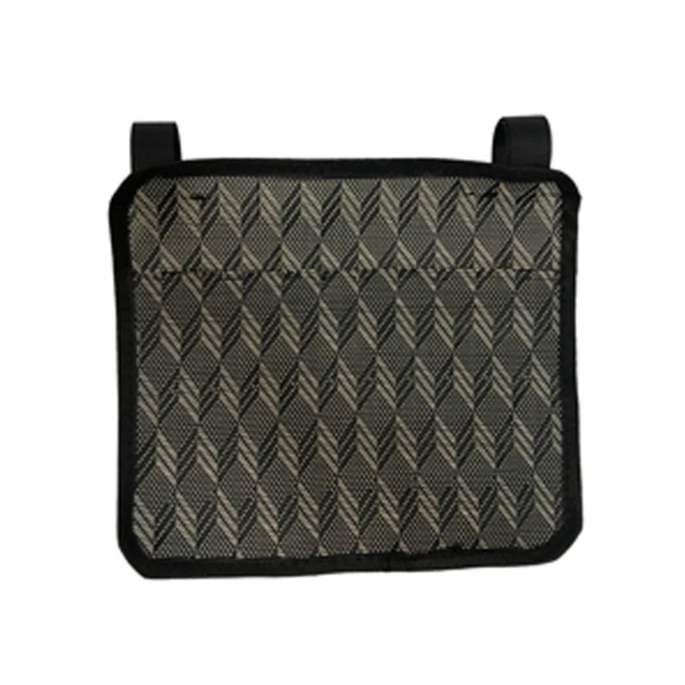 가정/야외용 테이블 의자 옆 수납 가방 정리함 잡지/휴대폰/리모컨 홀더 펀치 프리 스트랩 설치