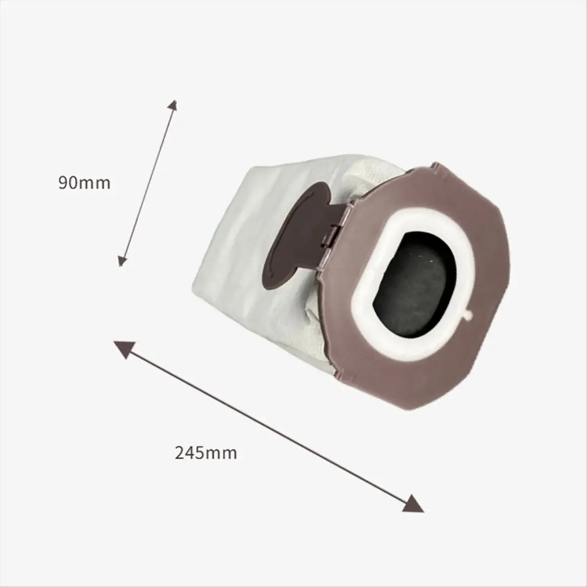 

A51U 20Pcs Replacement Dust Bag for Vorwerk VK7 FP7 Vacuum Cleaner Accessories Antibacterial Activated Carbon Garbage Bag