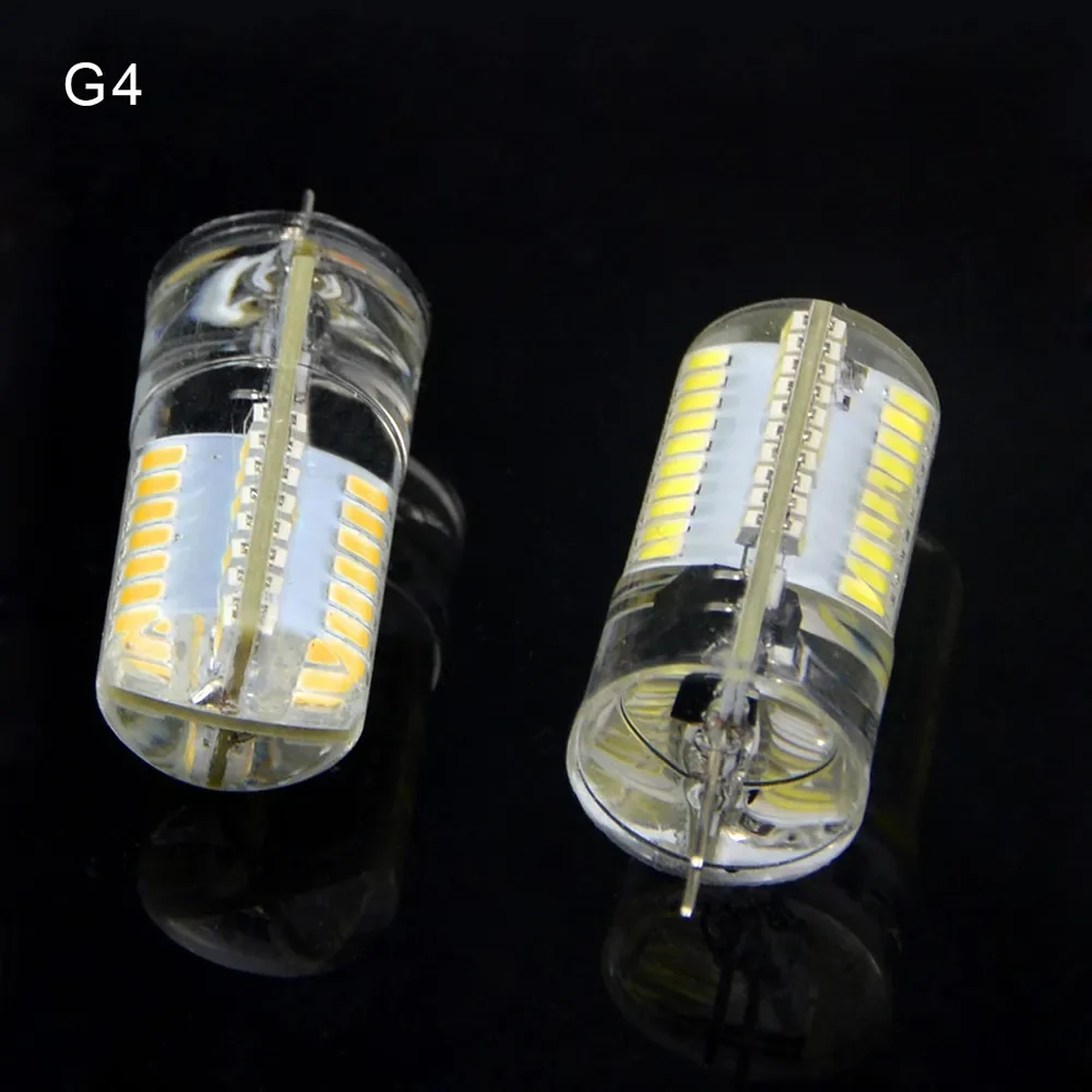 G9 G4 Led Bulb 220V 110V E17 E14 E12 E11 Light Bulb Dimmable Silicone Corn Light 5W Chandelier Lighting Replace Halogen Lamps