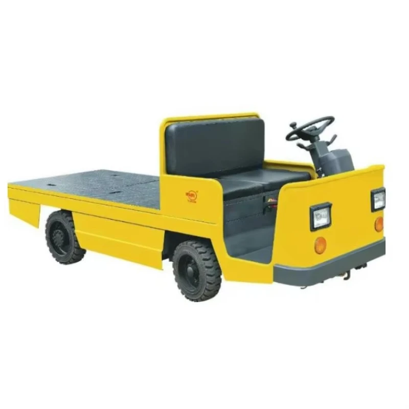 flatbed container semi trailer electric utility vehicle For Warehouse