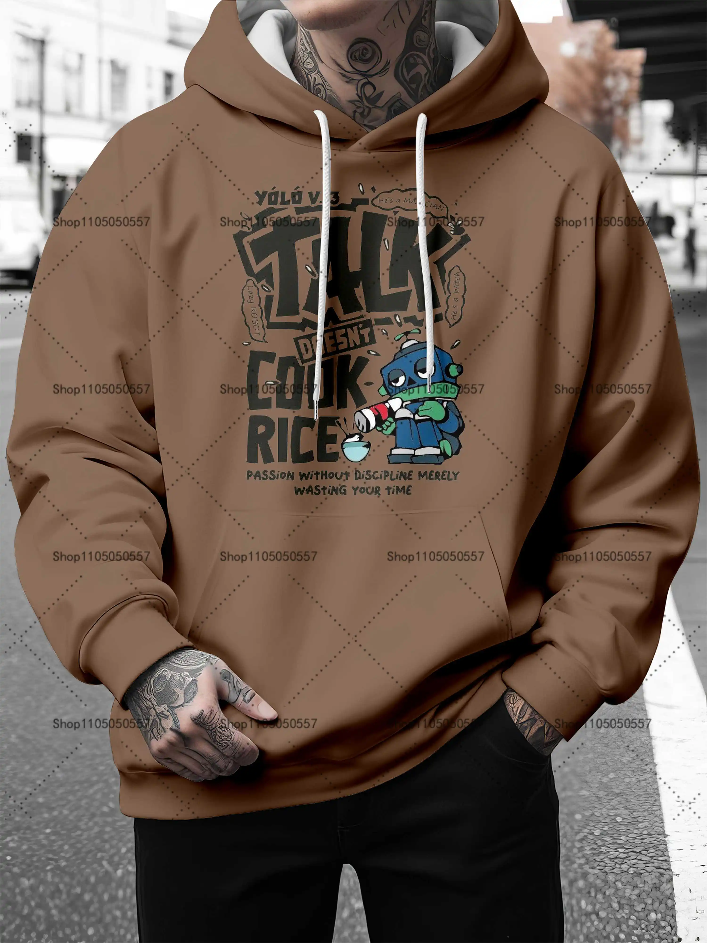 

Casual hoodie, regular fit, easy to clean and maintain, suitable for any underwear, suitable for all seasons, multiple colors