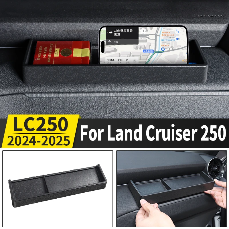 

Для Land Cruiser Prado LC250 First Edition 1958 2024-2025 J250 второй пилот, приборная панель, ящик для хранения, автомобильные аксессуары, принадлежности